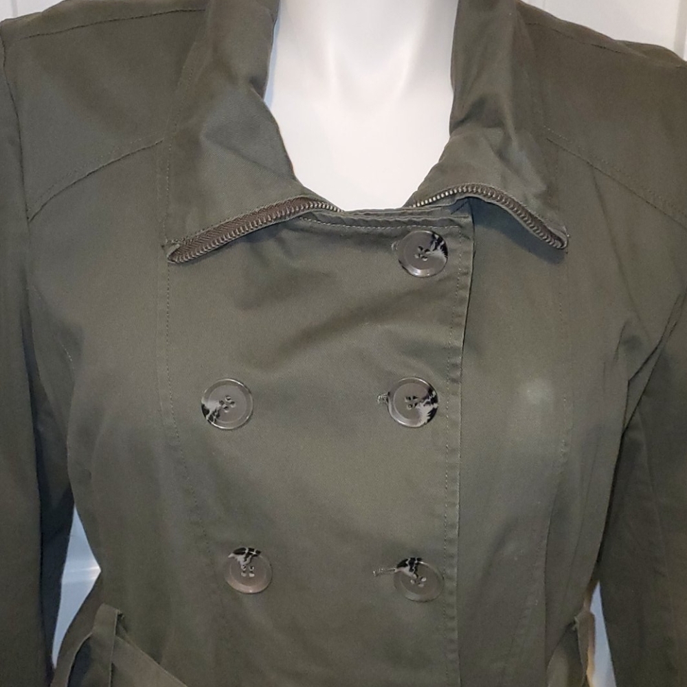 Kenneth Cole Green Coat Size XL - Picture 6 of 12